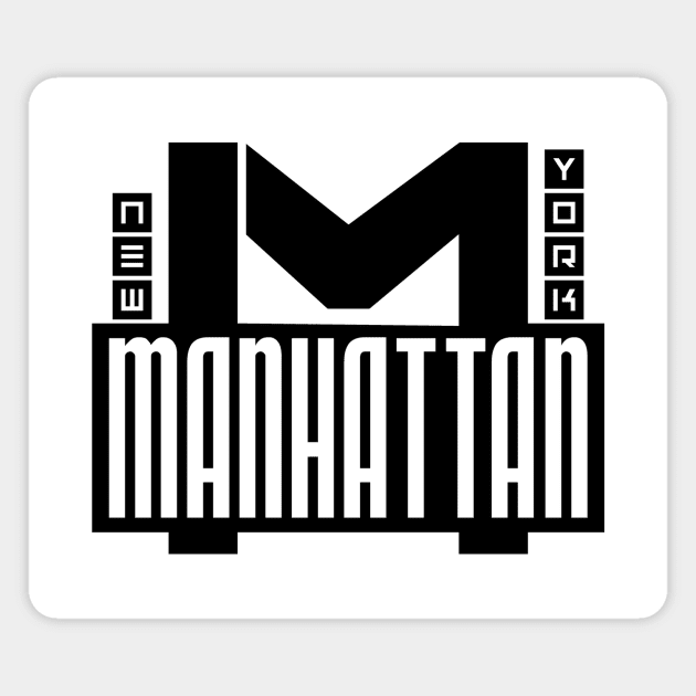 Manhattan Magnet by colorsplash